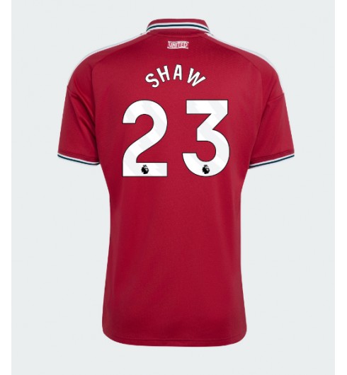 Manchester United Luke Shaw #23 Domácí Dres 2026-27 Krátký Rukáv Manchester United Luke Shaw #23 Domácí Dres 2026-27 Krátký Rukáv